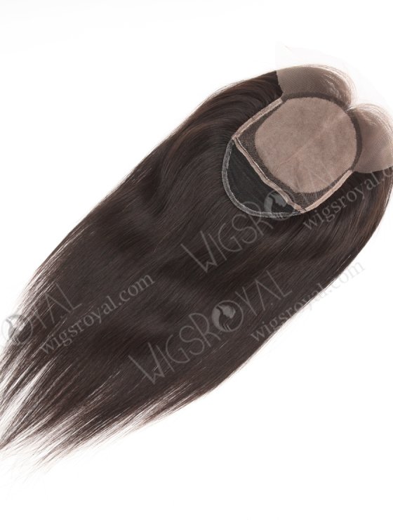 Indian Remy Human Hair Straight Style Size 4*4 Silk Lace Machine Weft Toppers for Women WR-TC-104-28928