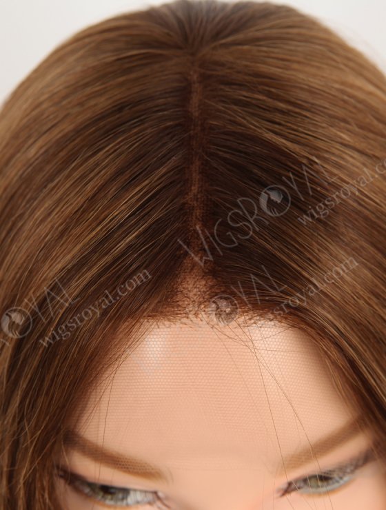 In Stock European Virgin Hair 18" Straight T3/4# With T3/10# Highlights Color Lace Front Wig RLF-08076-29007