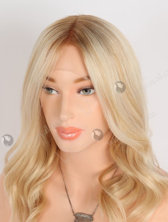 Charming Highlights Lace Front Wig With Wavy Hair RLF-08077-29016