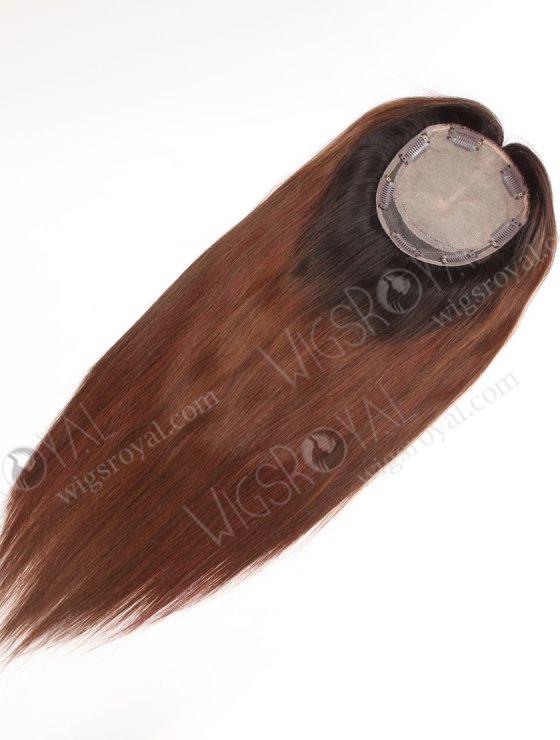 Most Realistic Hair Parting Ombre Color Human Hair Toppers For Thinning Hair WR-TC-107-29053