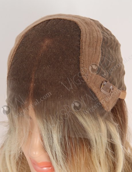 HD Lace Front Wig With Ombre Color Fine Human Hair Jewish Styles Wig WR-CLF-069