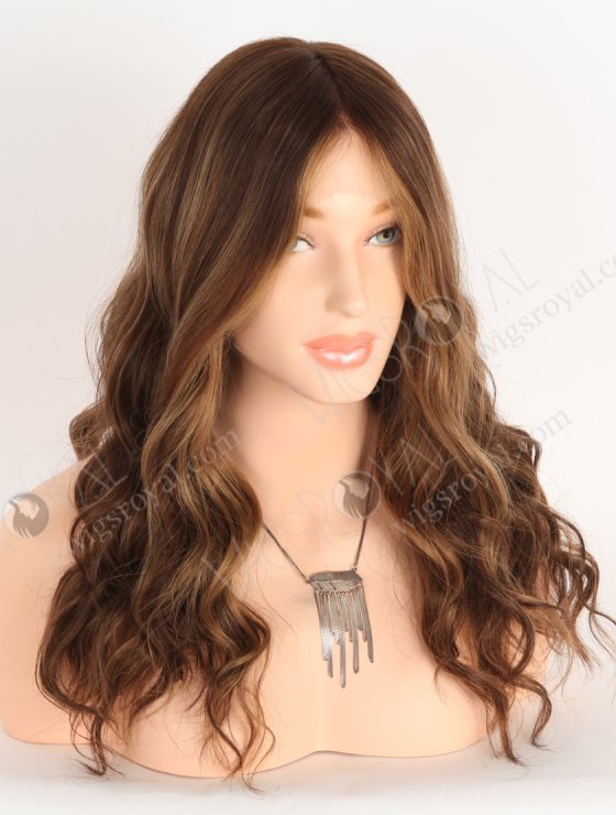 HD Lace Front Wig Brown Highlight Color Cuticle Aligned Hair Glueless Full HD Lace Wigs WR-CLF-070-29078