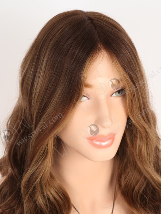 HD Lace Front Wig Brown Highlight Color Cuticle Aligned Hair Glueless Full HD Lace Wigs WR-CLF-070-29079