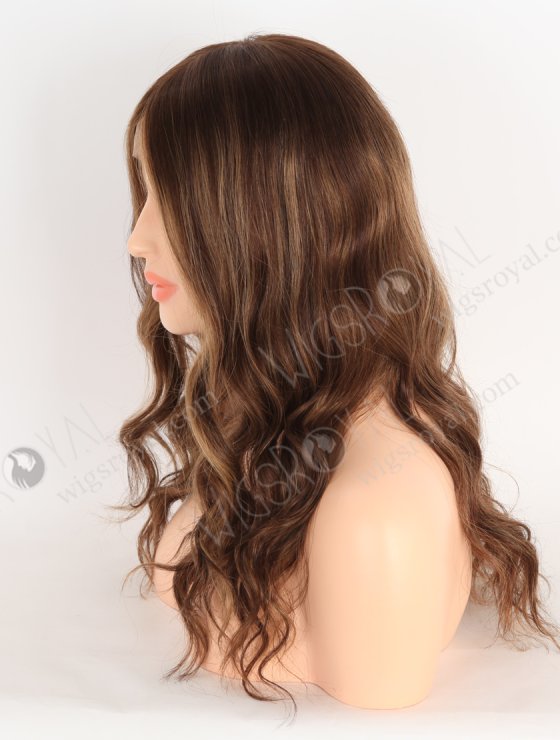 HD Lace Front Wig Brown Highlight Color Cuticle Aligned Hair Glueless Full HD Lace Wigs WR-CLF-070-29081