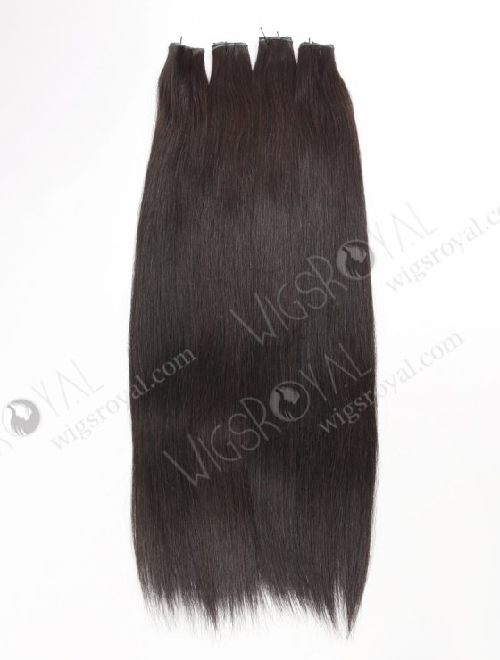 Cuttable Genius Hair Weft 22 Inch 1B# Off Black European Remy Hair Extensions SGW-08002-29132