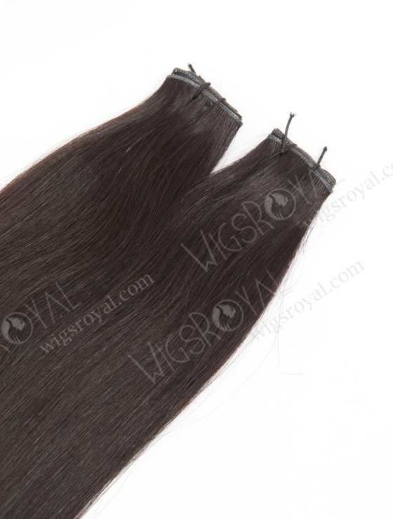 Cuttable Genius Hair Weft 22 Inch 1B# Off Black European Remy Hair Extensions SGW-08002-29136