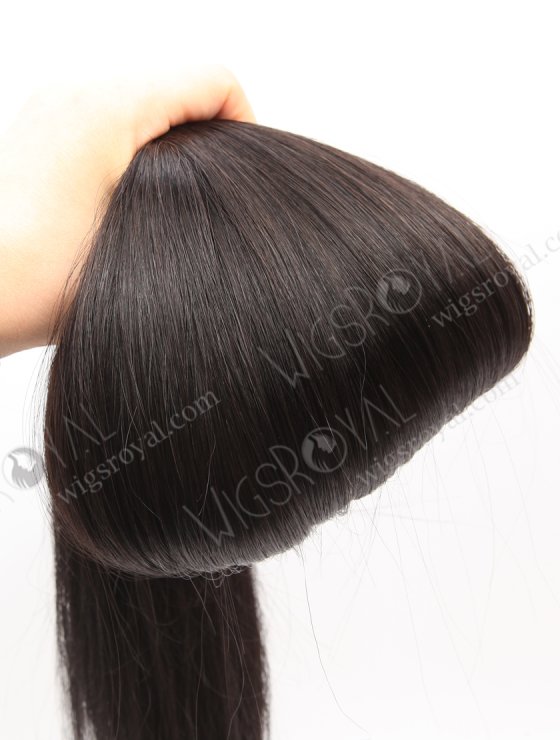 Cuttable Genius Hair Weft 22 Inch 1B# Off Black European Remy Hair Extensions SGW-08002-29140