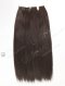 Luxury Seamless Genius Weft Hair Extensions 18 Inch Darkest Brown Color European Hair SGW-08003