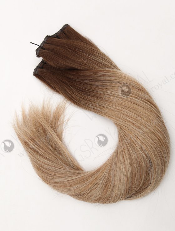 In Stock Europen Virgin Hair 18" Straight B116# Color Genius Weft SGW-08013-29270