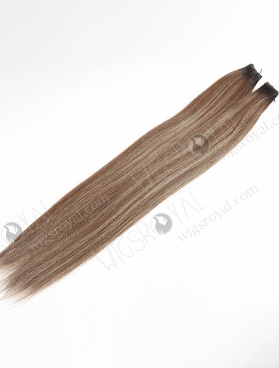 In Stock Europen Virgin Hair 22" Straight T1B/10# with T1B/613# Highlights Color Genius Weft SGW-08016-29306