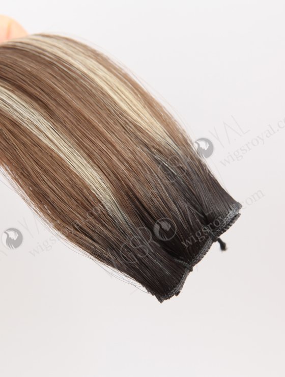 In Stock Europen Virgin Hair 22" Straight T1B/10# with T1B/613# Highlights Color Genius Weft SGW-08016-29309