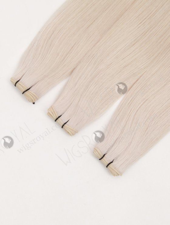 In Stock Europen Virgin Hair 22" Straight White Color Genius Weft SGW-08010-29249