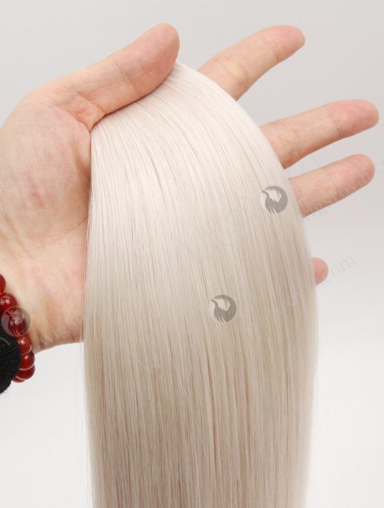 In Stock Europen Virgin Hair 22" Straight White Color Genius Weft SGW-08010-29250