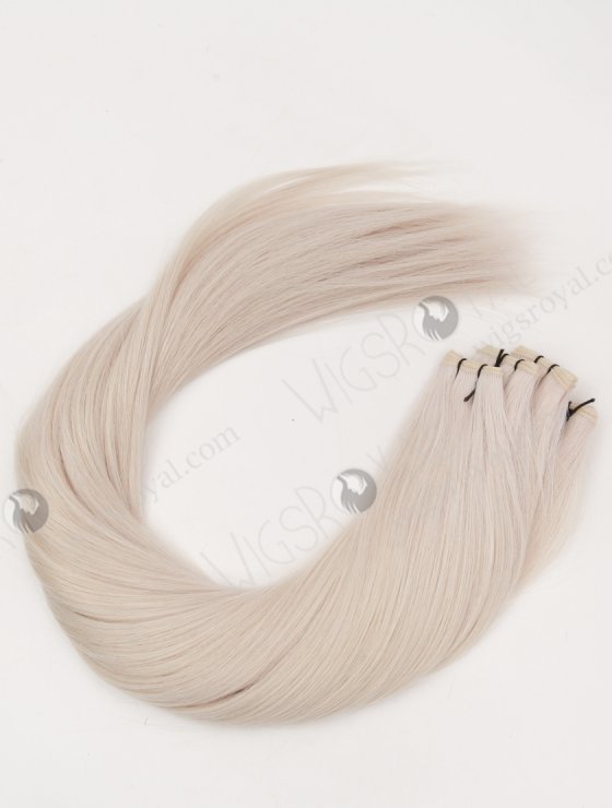 In Stock Europen Virgin Hair 22" Straight White Color Genius Weft SGW-08010-29251