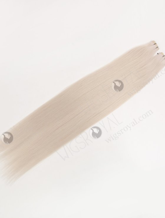 In Stock Europen Virgin Hair 22" Straight White Color Genius Weft SGW-08010-29255