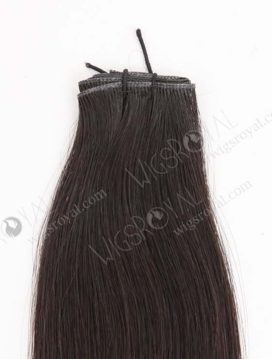 Cuttable Genius Hair Weft 22 Inch 1B# Off Black European Remy Hair Extensions SGW-08002-29142