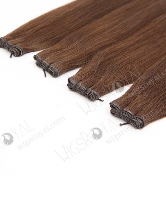 In Stock Europen Virgin Hair 18" Straight 4# Color Genius Weft SGW-08005-29178