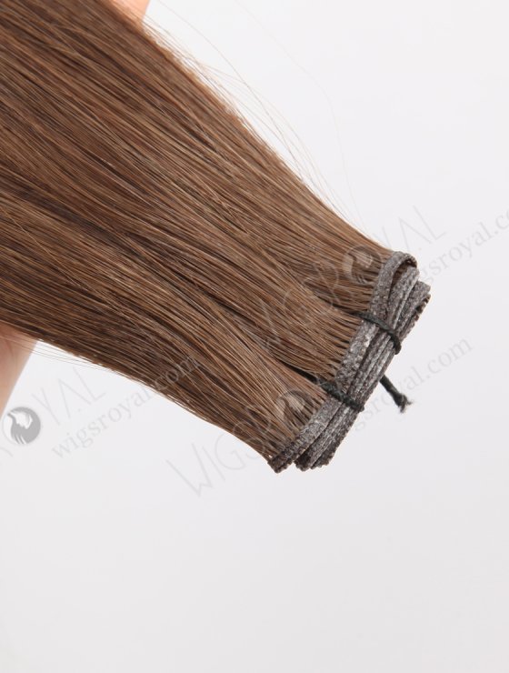 In Stock Europen Virgin Hair 18" Straight 4# Color Genius Weft SGW-08005-29179