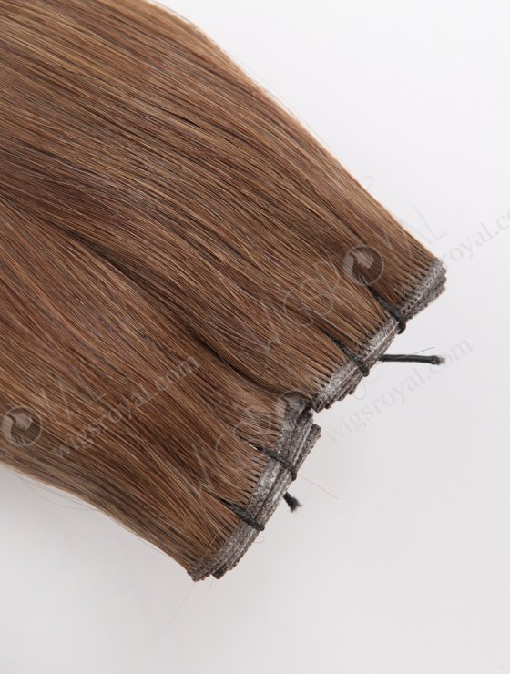 In Stock Europen Virgin Hair 18" Straight 4# Color Genius Weft SGW-08005-29184