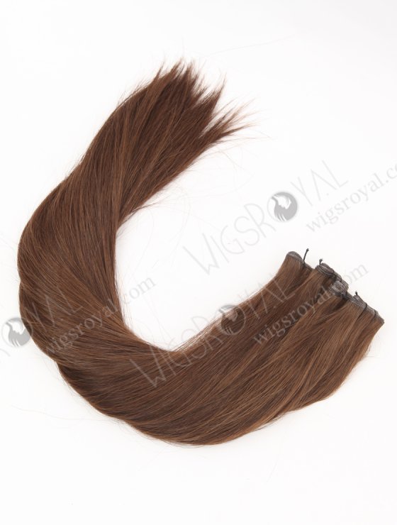 In Stock Europen Virgin Hair 18" Straight 4# Color Genius Weft SGW-08005-29187