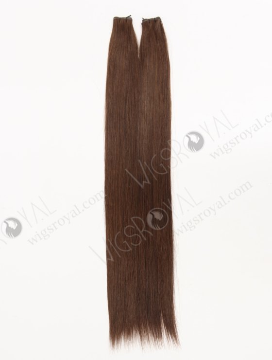 In Stock Europen Virgin Hair 22" Straight 4# Color Genius Weft SGW-08006-29193