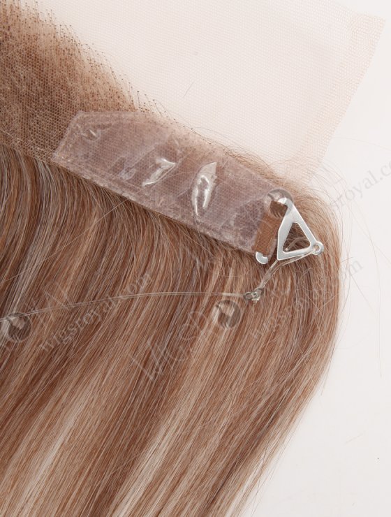 Halo HD Lace Frontal Hairline Topper For Receding Hairline With Adjustable String WR-TC-109-29322