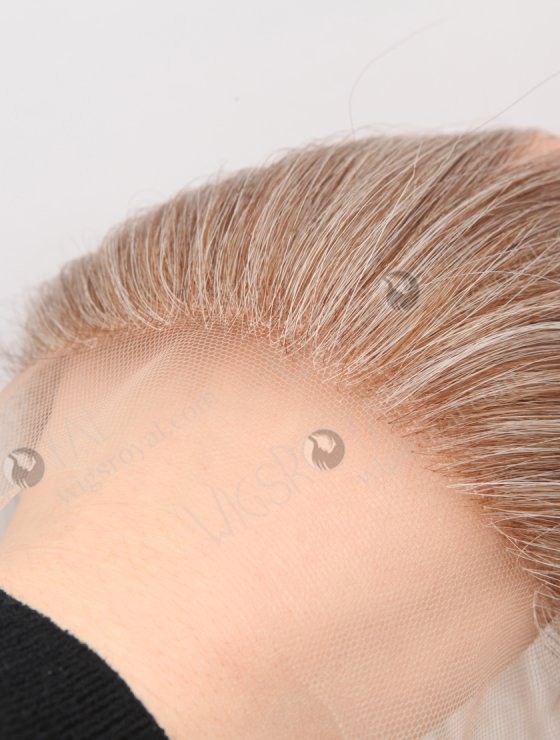 Halo HD Lace Frontal Hairline Topper For Receding Hairline With Adjustable String WR-TC-109-29323