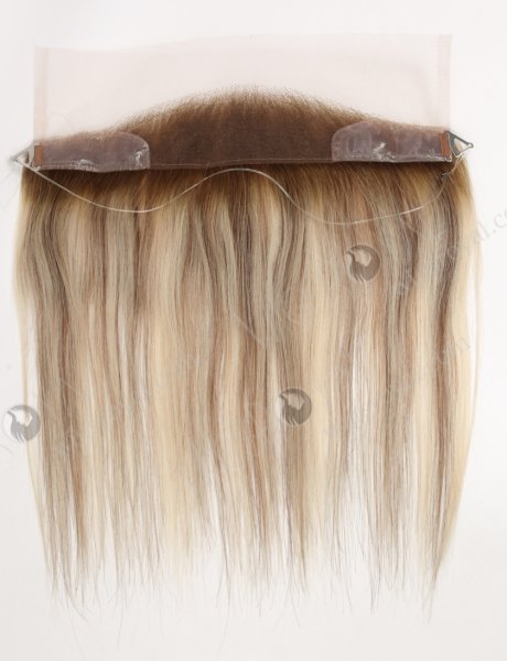 Hairline Topper Hd Lace Forehead Hairline PU Skin Fringe For Thinning Receding Hairline WR-TC-110