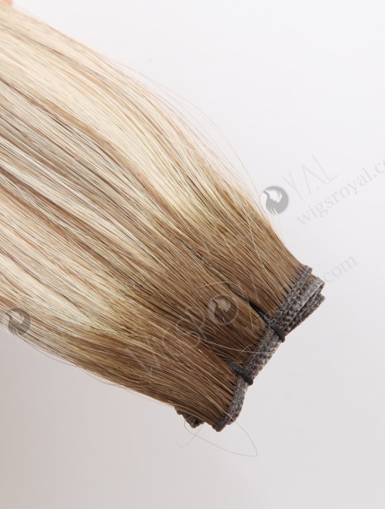 In Stock Europen Virgin Hair 18" Straight T9/60# with 9# Highlights Genius Weft SGW-08011-29367