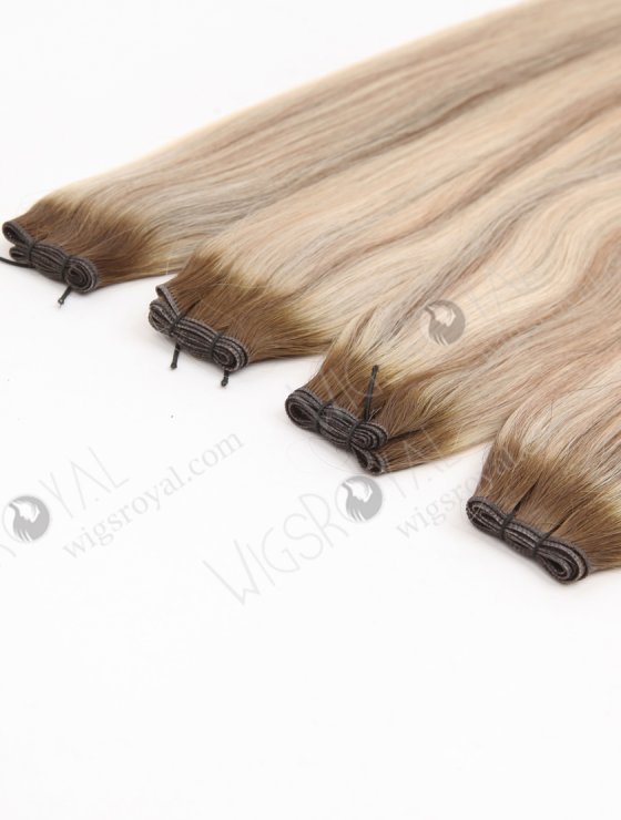 In Stock Europen Virgin Hair 18" Straight T9/60# with 9# Highlights Genius Weft SGW-08011-29369