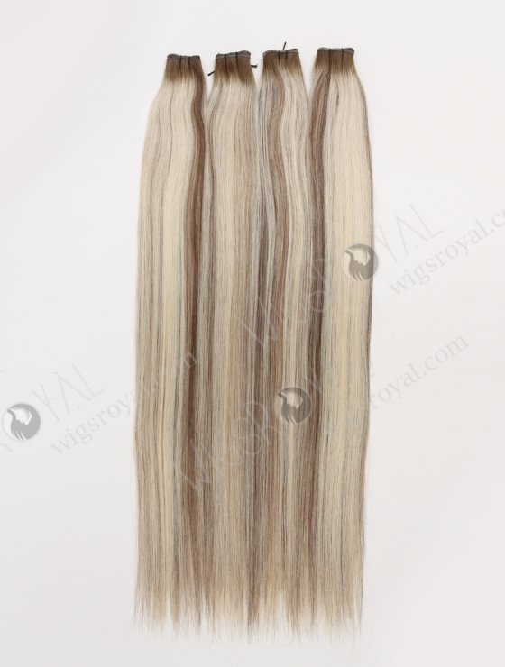 In Stock Europen Virgin Hair 22" Straight T9/60# with 9# Highlights Genius Weft SGW-08012-29400