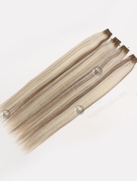 In Stock Europen Virgin Hair 22" Straight T9/60# with 9# Highlights Genius Weft SGW-08012-29401