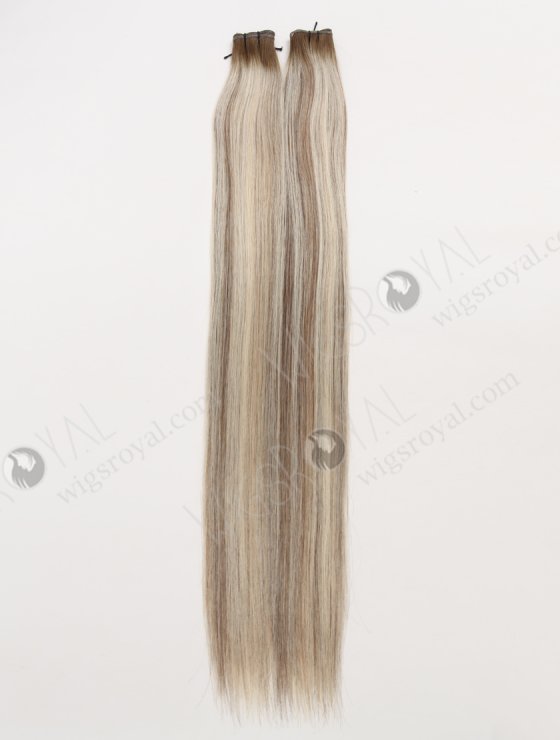 In Stock Europen Virgin Hair 22" Straight T9/60# with 9# Highlights Genius Weft SGW-08012-29403