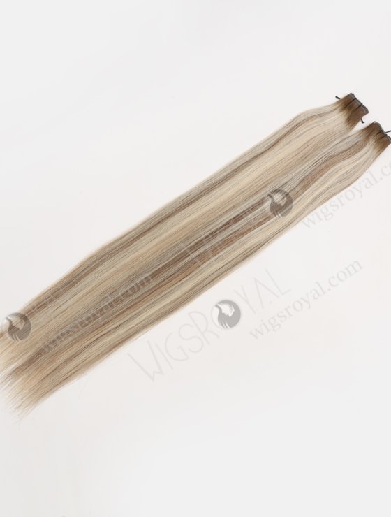 In Stock Europen Virgin Hair 22" Straight T9/60# with 9# Highlights Genius Weft SGW-08012-29404