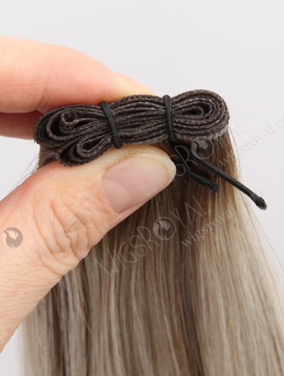 In Stock Europen Virgin Hair 22" Straight T9/60# with 9# Highlights Genius Weft SGW-08012-29409