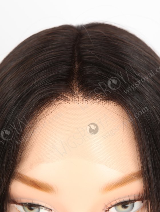 Natural Looking Tiny Knots Transparent HD Lace Front Wigs | High Quality Human Hair 20 Inch Long Black Wig RLF-08052-29498