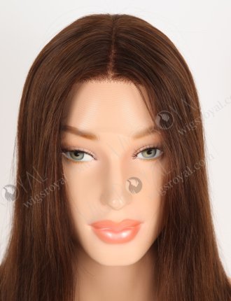 Realistic HD Lace Front 12 Inch Chocolate Brown Wigs for Thinning Hair RLF-08057