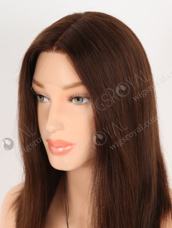 Realistic HD Lace Front 12 Inch Chocolate Brown Wigs for Thinning Hair RLF-08057-29467