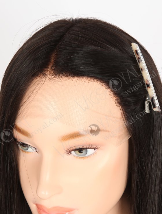 Hot Selling Transparent HD Lace Frontal Wig Premium 20 Inch Long Black Straight Virgin Hair RLF-08050-29508