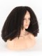 High Density 200% Brazilian Virgin Natural Color Afro Curl Silk Top With PU Full Lace Wig WR-ST-060