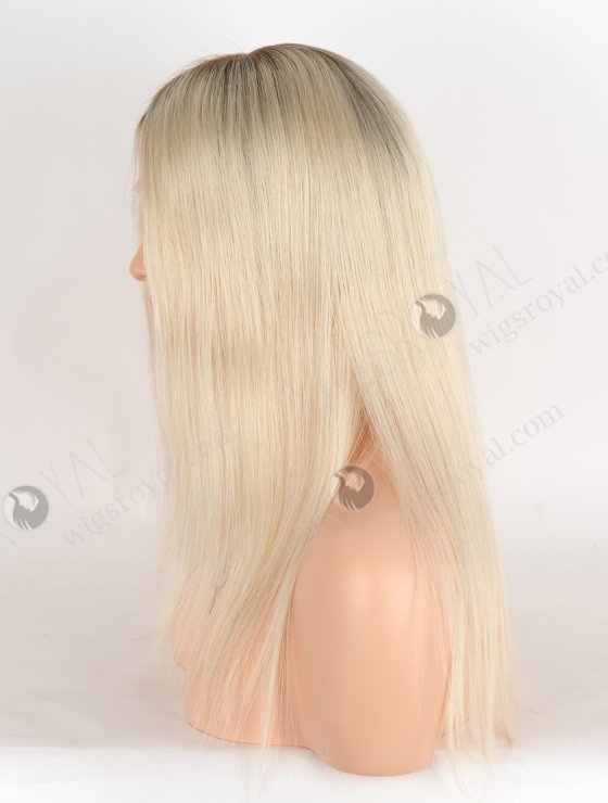 Best Wigs To Buy Online Blonde With Dark Roots Wigs For Women | In Stock European Virgin Hair 14" Straight T9/60# Color Lace Front Silk Top Glueless Wig GLL-08007-29572