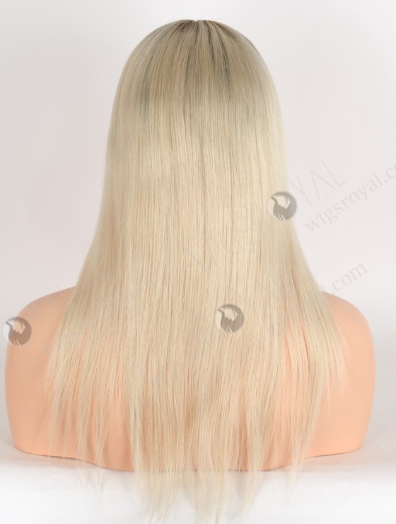 Best Wigs To Buy Online Blonde With Dark Roots Wigs For Women | In Stock European Virgin Hair 14" Straight T9/60# Color Lace Front Silk Top Glueless Wig GLL-08007-29575