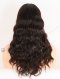 Jewish Kosher Lace Wig 18" All One Length Slight Wave Natural Brown Silk Top Jewish Wig WR-JW-014