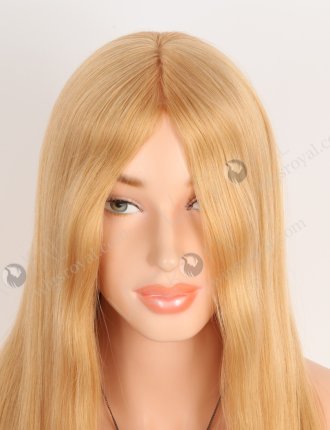 In Stock Chinese Virgin Hair 18" Straight 27a# Color Silk Top Glueless Wig GL-07023