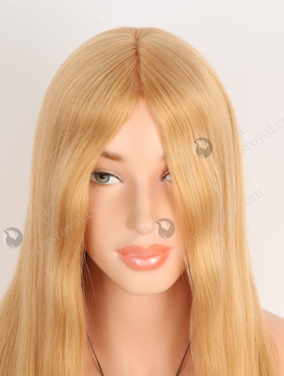 In Stock Chinese Virgin Hair 18" Straight 27a# Color Silk Top Glueless Wig GL-07023-29885