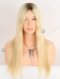 Charming Glueless Human Wig With Blonde Color GL-08010