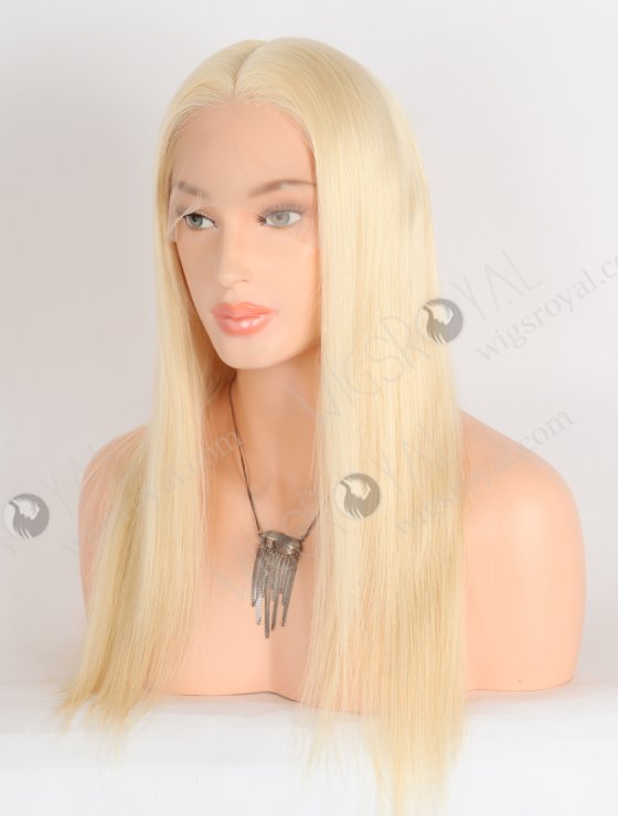 Shiny Blonde Color Silk Top Wig For Beauty STW-822-30035