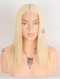 14 Inch Blonde 613 Human Hair Wig |Transparent Lace Silk Top Wig STW-820
