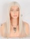 Small Size Pure White Color Silk Top Wig STW-844