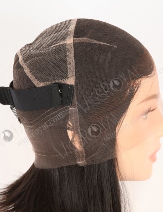 Bob Style Natural Black Color Straight Full Lace Wigs With Natural Looking Hairline WR-LW-143